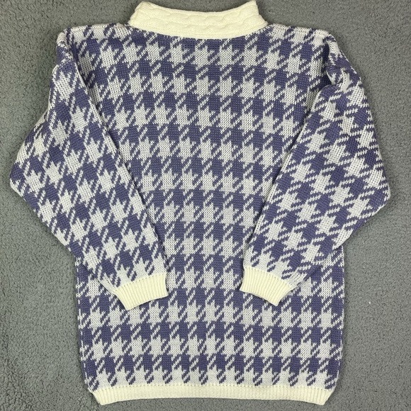 Vintage Maggie Lawrence Sweater Women's 14/16 Acrylic Fair Isle USA - Picture 4 of 7